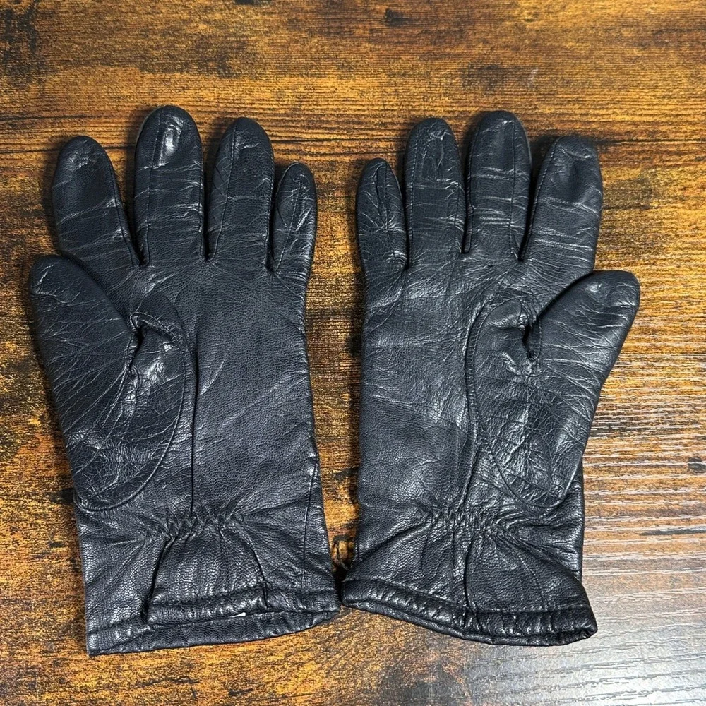 Vintage Fownes Size 7.5 Lined Genuine Leather Gloves Old Money Timeless Classic